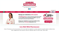 Desktop Screenshot of kinburnpharmasave.com